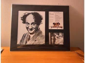 LARRY FROM THE 3 STOOGES. 863/5000. COA IS INCLUDES