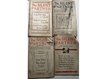 The Silent Partner Booklets Dated 1916 - 1930