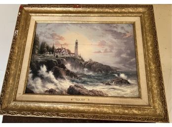 Thomas Kinkade     Clearing Storms.       I-1999.    Includes COA