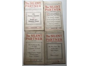 The Silent Partner Booklets Dated 1916 - 1930