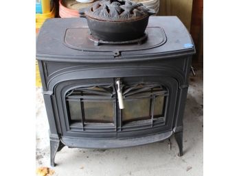 Encore Defiant Wood Burning Stove & Cast Iron Humidifier