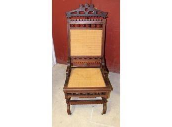 Gothic Revival Rocking Chair