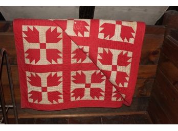 Antique Bear Claw Quilt