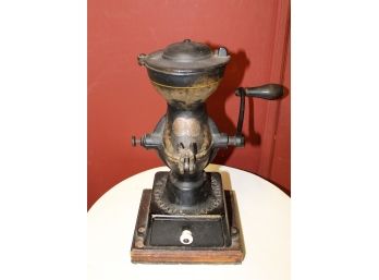 Antique Coffee Grinder, Patent July 12, 1898