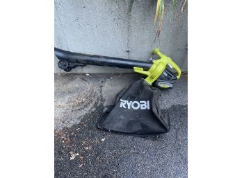 Ryobi Cordless Leaf Blower With Battery
