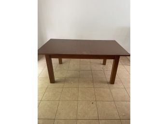 Wood Dining Table With Leaf