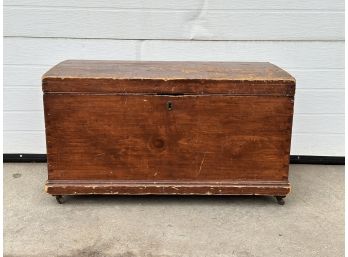 Weekend Project: A Vintage Pine Chest