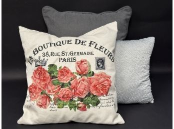 Another Pretty Grouping Of Throw Pillows