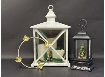 Decorative Winter Candle Lantern & More