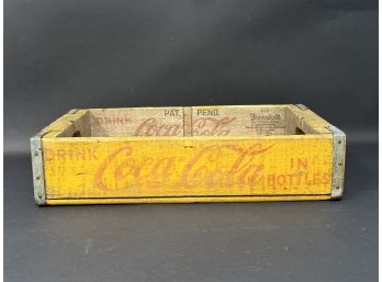 A Vintage Wooden Coca-Cola Crate