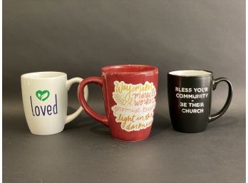 Three Inspirational Feel-Good Mugs