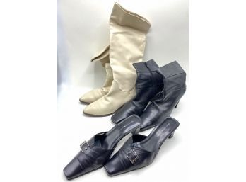 4 Pairs Bandolino Shoe & Boots, Size 7.5 To 8