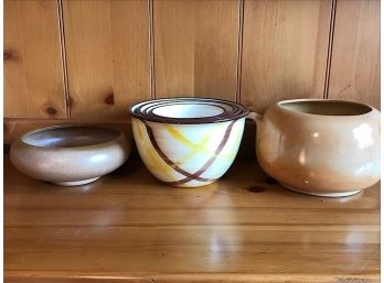 Frankoma And Vernonware Bowls