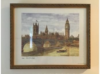 Framed Print, House Of Parliament By David Hawker