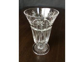 Waterford Crystal Footed Vase