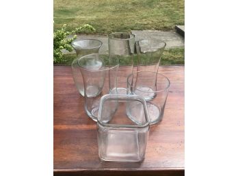 Glass Vase Lot