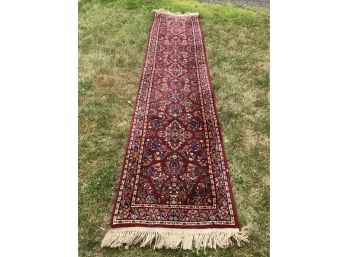 Karastan, Red Sarouk Runner, Pattern 785 - 2.6 X 12