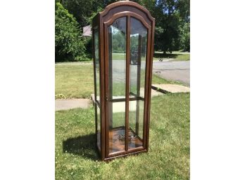 Pulaski Lighted Curio Display Cabinet