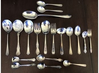 Silver Plate Serving Utensils - Leonard, Wallace, Sheffiled, Plus