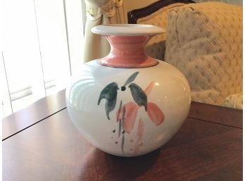 Hand Painted Vase From Ireland