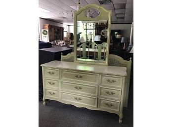 Henry Link, 9 Drawer Dresser And Mirror