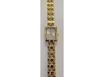 Ladies Anne Klein Gold Tone Bracelet Watch