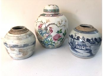 Asian Ceramics Trio
