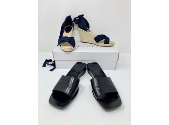 Two Pairs Of Ann Taylor Loft Sandals