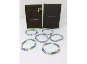 Ross Simmons Multi-Colored Baroque Pearl Bracelets - Set Of 6