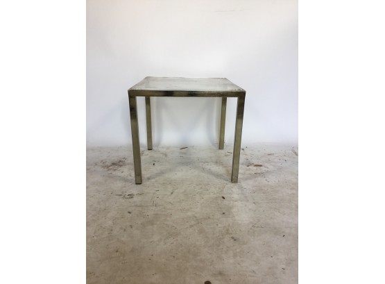Modern Acrylic Top Accent Table