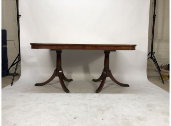 Hepplewhite Dining Room Table With Claw Legs