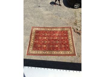 Large Red Karastan Carpet