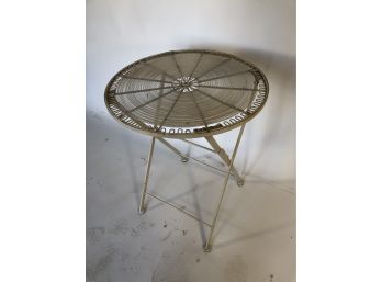 Round Patio Side Table