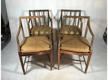 Set Of Four Mid-Century Modern Chairs