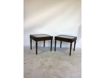 Pair Of Neoclassical Style End Tables