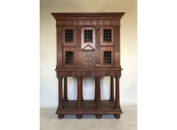 Federal Style Building Bar Cabinet