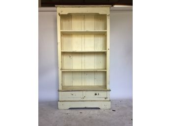 French Country Open Shelving Pantry