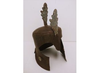 Vintage Ottoman Or Persian Warrior Battle Helmet