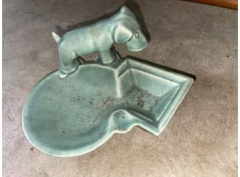 Art Deco Scotty Ashtray