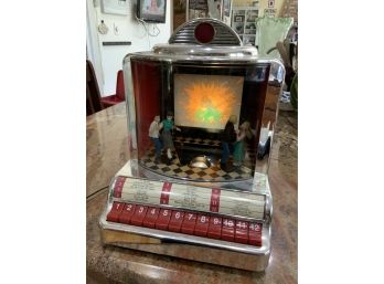 Tabletop Electric Juke Box With Light Motion And Sound