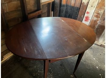 Vintage Cherry Drop Leaf Table