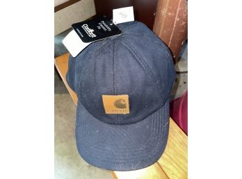 New Black Carhartt Cap L/XL With Tags