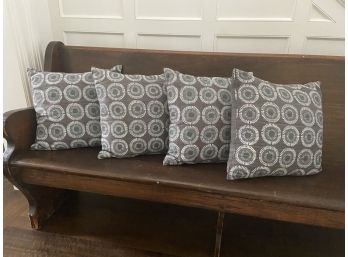 Set Of Four Decorative Throw Pillows