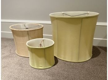 Three Vintage Lampshades