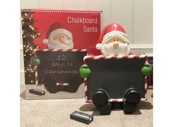 Chalkboard Santa