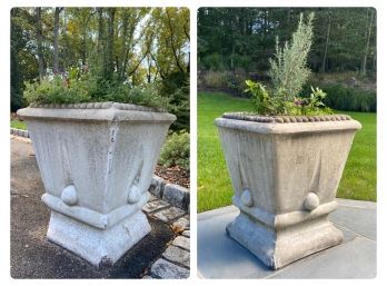 Pair Of Large Outdoor Planters