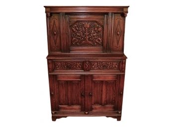Wooden China Cabinet Imported From Scotland