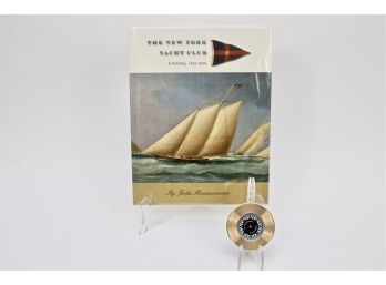 Brass Herreshoff Marine Museum Compass And New York Yacht Club Book
