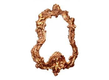 Gold Cupid Mirror