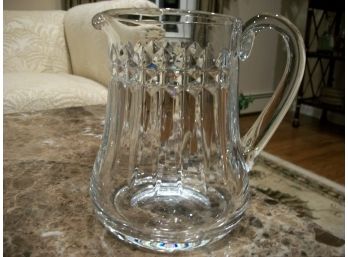 Stunning BACCARAT France Water Pitcher Signed - Absolutely Beautiful Piece